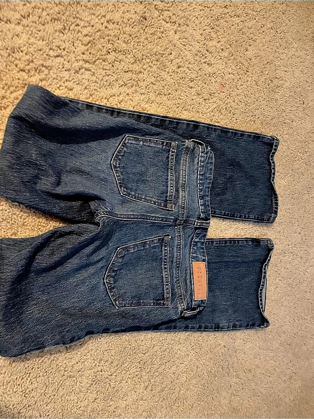 PacSun Jade Low Rise Bootcut Jeans Blue Waist 23 - Picture 2 of 3